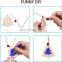 Unfinished wooden diy christmas tree ornaments wooden hanging pendants 40 Pieces Natural Wood Slices