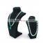 Factory wholesale custom dark green jewelry display necklace stand