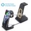 2021 Amazon Hotsale Foldable Detachable Qi Wireless Charger 3 in 1 Charging Station 15W