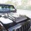 Offroad Hood decoration board for Jeep wrangler JL 2018+ car engine cover accessories 4x4 auto parts