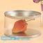 PET Jar 85mm neck size food grade clear PET plastic Can screw type with aluminium easy open endsPackaging plastic can 25
