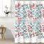 Modern printing shower curtain designers peva shower curtain