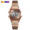 SKMEI 1345 Lady's Fashion&Casual Digital Watch Multi-function Stainless Steel Sport Watch For Women