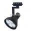 Modern Spot Light Round LED Track Lamp Black White Housing Movable Adjustable LED Track Light