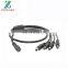 12-36V 5.5mm*2.1mm/5.5*2.5mm 1 To 8 Way Power Splitter DC Cable