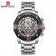 NAVIFORCE NF9175 fashionable chronograph watches mens watch water resistant daydate watches