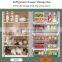 Food Drinks Eggs Fruit Storage Box Pull Out Fridge Drawer Organizer, Clear Plastic Container Refrigerator Organizer Bins