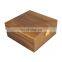MSL Custom Acacia Wood Tea Box Tea Bag Organizer For Hot Selling