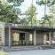 Smarthouse High Quality Prefabricated light steel villa with car garage