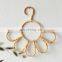 Hot Sale Rustic Wicker Coat Hanger, Cheap Wholesale Rattan Flower Hanger Fit for Scarfs Vietnam Supplier