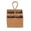 Hot Woven Vintage Rattan Napkin Utensil Caddy Bottle Holder Boho Decor High Quality Wholesale Vietnam Supplier
