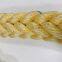 China Factory Mooring Pp&Polyester Pet Mixed 56Mm Composite Rope For Marine Strand Blended Rope 8 Strand pp Combination Rope LDMIX-8