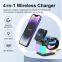 Portable 5w 10w Night Light and Wireless Charger Multifunction Product