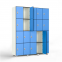 Hot Sale Commercial Compact Laminate Wood Grain Durable Waterproof HPL School Locker