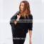 Black Women Fashion OEM Custom Made t Shirt Design Cotton t Shirt TS045