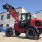 CE Approved 2 .5Ton Wheel Loader HZM825 Articulated Loader in Europe