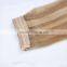 European 100% remy human hair extensions,flip in hair sample welcomed