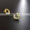 New round earring designs circle pendant fashionable jewelry