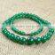 Fashion 6-14mm natural green jade bead necklace