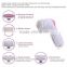Hot Sale Ultrasonic Ion Facial Beauty Device Skin Care 5 Functions Brush Massager