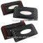 Customized Car Sun Visor PU Leather Napkin Box Clip, Car Sun Visor Tissue Box