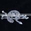 2015 fashion brooch pin rhinestone crystal brooch pin clips
