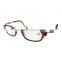 MAX Hot Sale 2016 High Quality Colorful Neck Hanging Foldable Magnetic Reading Glasses IN STOCK Quality Choice