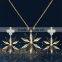 Hot Cheap Wholesale  Manufacturers,Gold Jewellery Hot Sale Flower Necklace/Earrings