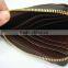 Man wallet PU leather wallet zip around coin purse
