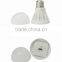 Plastic inset aluminum heat sink e27 led light bulb housing
