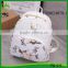 2016 hot selling wholesale PU college girls backpack girl's casual backpack