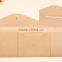 Blank A4 Thick Kraft Bag,vertical A4 Paper Documents Bags Blank Kraft File Bags Horizontal