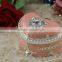 luxury handmade custom heart shaped Russian European style lead tin zinc alloy metal jewelry box accessories gift box