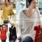 Hot sale ladies loose knitted sweater
