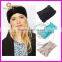 Large bow crochet headband, knit crochet headband, crochet headband