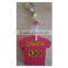 T-shirt eva keychains, great gifts and premiums for teenagers