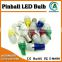 New design 2 SMD flipper pinball 555 LED light bulb frosted top