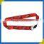 Decorative Custom Logo Promotional Lanyard Silk-Sreen Printing Nylon Lanyard Keys or Mobile Phones