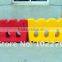 Safety road colorful plastic water filled barrier