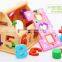 Wooden Letters Building Block Cart DIY Block New Toys for Kid 2016