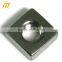 zinc plated carbon steel square nut