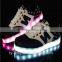 new design waterproof led shoes LED USB Charge shoes