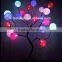 Christmas decoration battery control tree arborescence cotton color changing led ball light