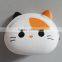 colorful silicone cat printing coin purse original design for promotion