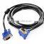 VGA cable,HDB15Pin male to male Video coaxial monitor cable for HDTV, Displays, Projects