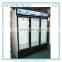 3 Doors Vertical Display Freezer with Glass Door