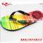 Heat transfer printing flip flop for retail rubber shoes