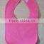 infants & toddlers&children's cotton baby bibs pink color with PEVA backing bib-33 for baby