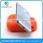 Silicone sound amplifier for smartphone