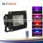 New model DLC cUL CE UL 10w color changing outdoor LED flood light with 5 years warranty